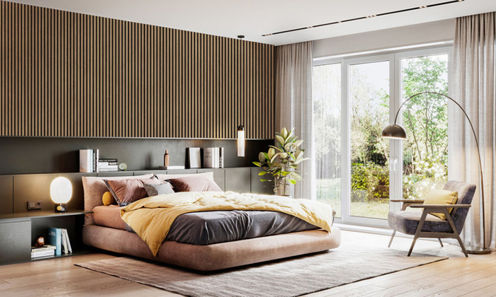 Akustikpanel Proff Oiled Oak 22 x 605 x 3000 mm Fibrotech